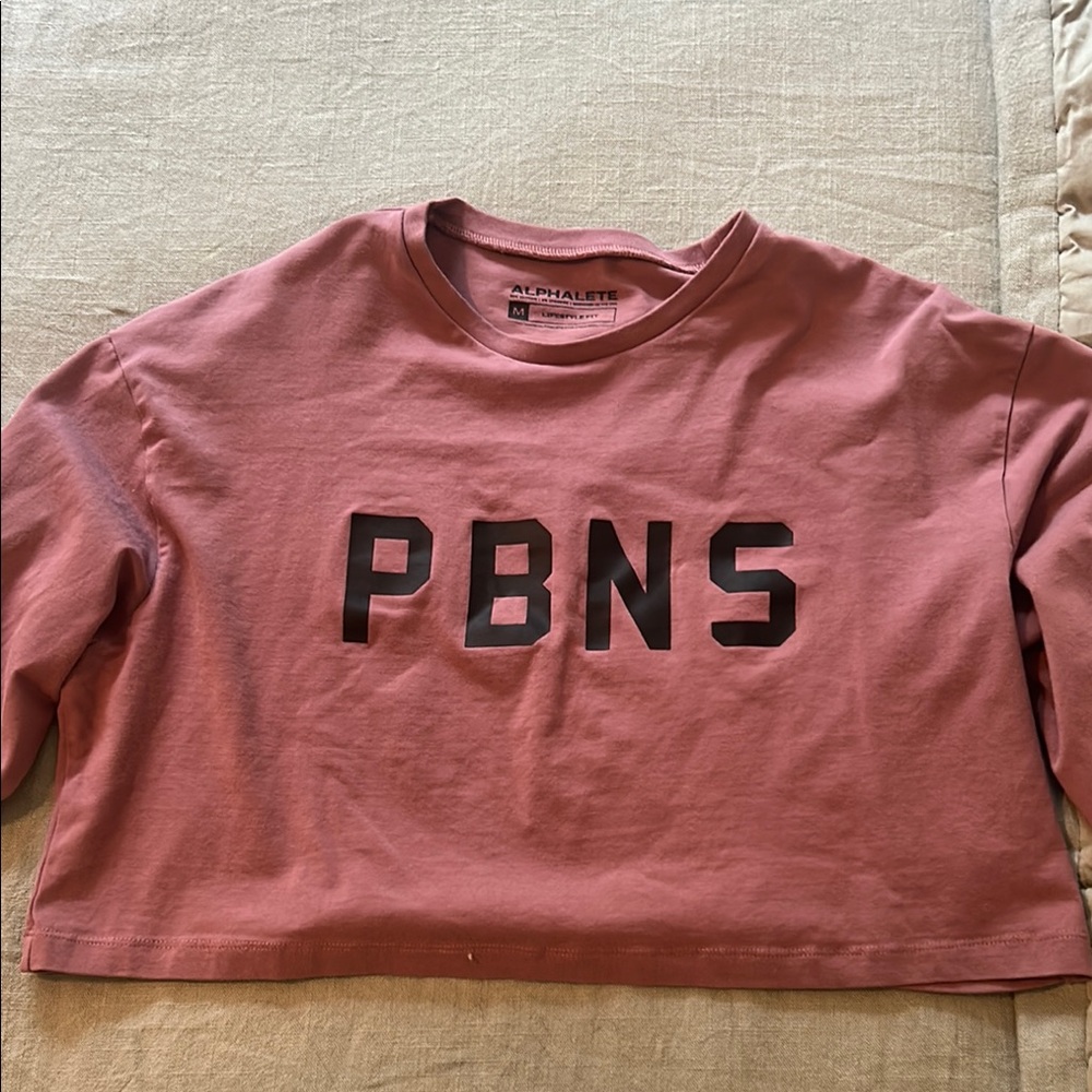 Alphalete Cropped PBNS long sleeve top